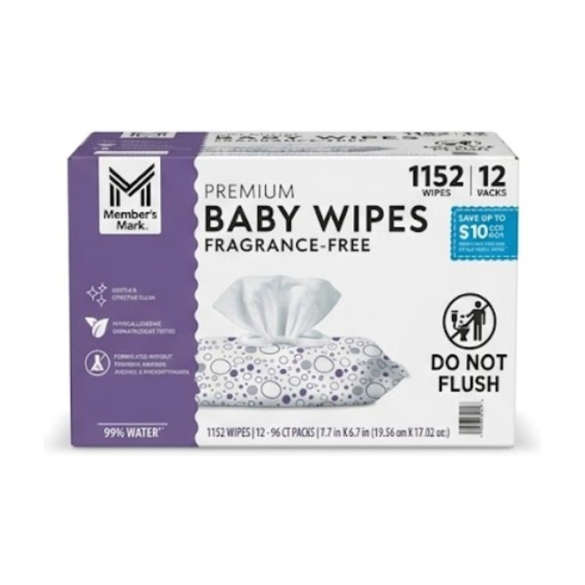 Member's mark baby wipes