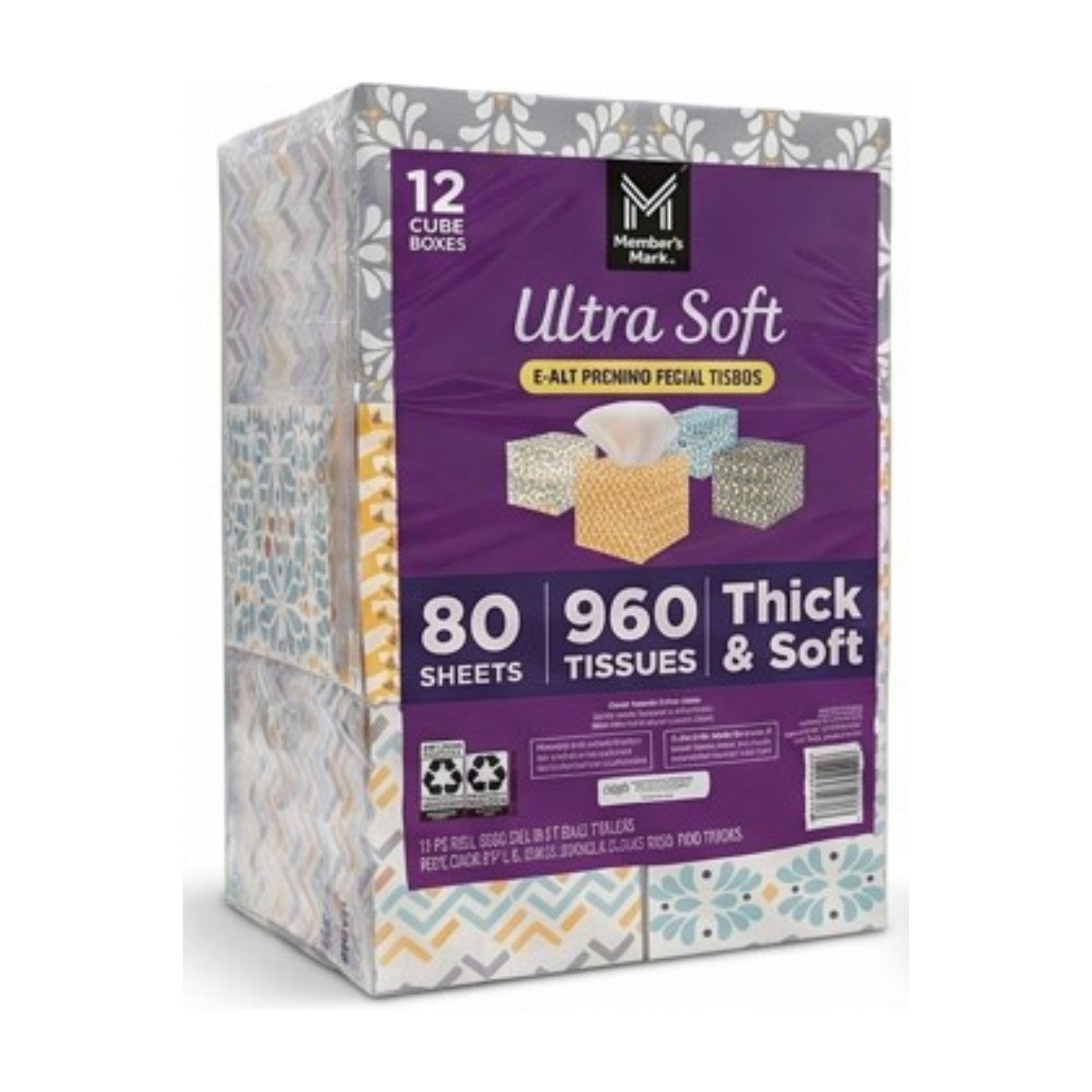 Member's mark ultra soft facial tissues