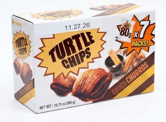 2X Orion Choco Churros Turtle Chips (2.83oz/80g)